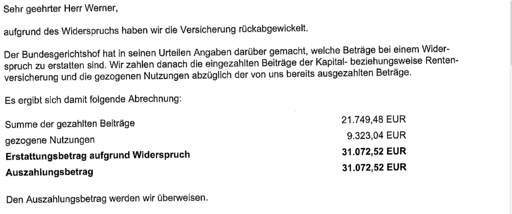 EUR mehr für Ihre SELEKTA Indivualvorsorge aus dem Jahre 2000 